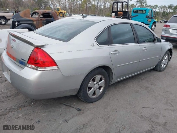 2008 Chevrolet Impala LT with VIN 2G1WT58K281255617, listed as a IAAI auction lot 41683476 with 243,927 mi miles. Bid and sale history available at carsss.com. Image 4.