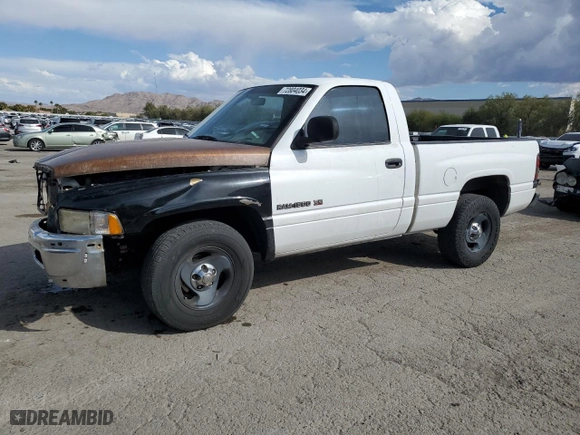 1998 Dodge Ram 1500 with VIN 1B7HC16XXWS506887, listed as a Copart auction lot 72804034 with 202,901 mi miles and Salvage Title. Bid and sale history available at carsss.com. Image 1.
