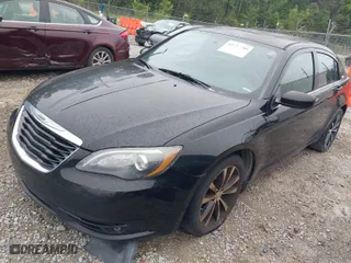 2014 Chrysler 200 Touring with VIN 1C3CCBBGXEN179723, listed as a IAAI auction lot 41981280 with 123,322 mi miles. Bid and sale history available at carsss.com. Image 2.
