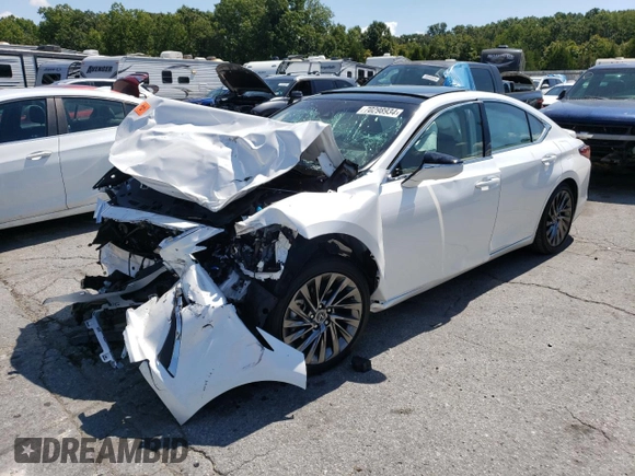 2024 Lexus ES 350 Luxury with VIN 58AEZ1B19RU176840, listed as a Copart auction lot 70298934 with Not provided miles and Salvage title. Bid and sale history available at DreamBid. Image 1.