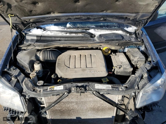 2017 Dodge Grand Caravan SE Plus with VIN 2C4RDGBG5HR736402, listed as a Copart auction lot 44414845 with 192,686 mi miles and Salvage Title. Bid and sale history available at carsss.com. Image 12.