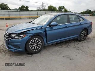 2019 Volkswagen Jetta S with VIN 3VWC57BU3KM181101, listed as a Copart auction lot 59925265 with 142,473 mi miles and Salvage title. Bid and sale history available at DreamBid. Image 1.