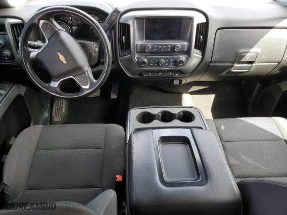 2017 Chevrolet Silverado 1500 LT with VIN 1GCVKREC5HZ338721, listed as a Copart auction lot 47854125 with 0 mi miles and Salvage Title. Bid and sale history available at carsss.com. Image 8.