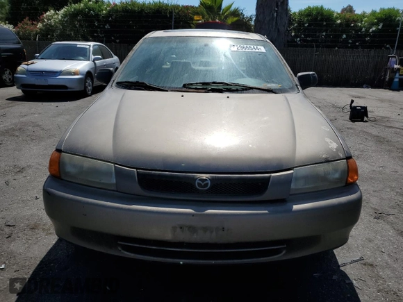 1998 Mazda Protege DX z VIN JM1BC1414W0203670, wystawiony jako Copart lot #62966544 z przebiegiem 249 405 mil mil oraz Szkoda całkowita • Salvage title. Historia ofert i sprzedaży dostępna na DreamBid. Obrazek 5.