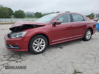 2016 Volkswagen Passat S with VIN 1VWAT7A32GC055505, listed as a Copart auction lot 56253215 with 129,238 mi miles and Salvage title. Bid and sale history available at DreamBid. Image 1.
