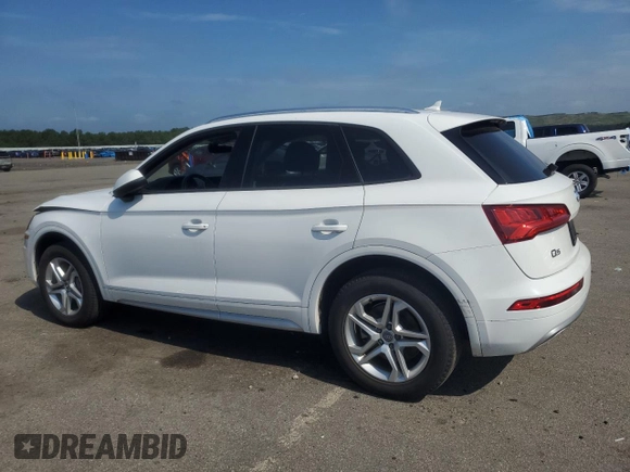 2018 Audi Q5 Premium with VIN WA1ANAFY7J2220888, listed as a Copart auction lot 63292765 with 34,350 mi miles and Salvage title. Bid and sale history available at DreamBid. Image 2.