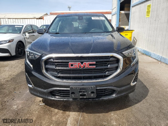 2020 GMC Terrain SLE with VIN 3GKALMEV5LL172687, listed as a Copart auction lot 52555135 with 81,276 mi miles and Clean Title. Bid and sale history available at carsss.com. Image 5.
