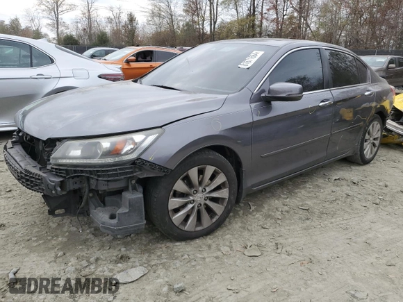 2014 Honda Accord EX-L with VIN 1HGCR2F84EA047496, listed as a Copart auction lot 81671664 with 167,506 mi miles and Salvage Title. Bid and sale history available at carsss.com. Image 1.