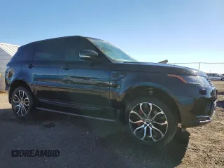 2019 Land Rover Range Rover Sport Autobiography with VIN SALWV2RE8KA839244, listed as a Copart auction lot 37513793 with 59,338 mi miles and . Bid and sale history available at DreamBid. Image 1.