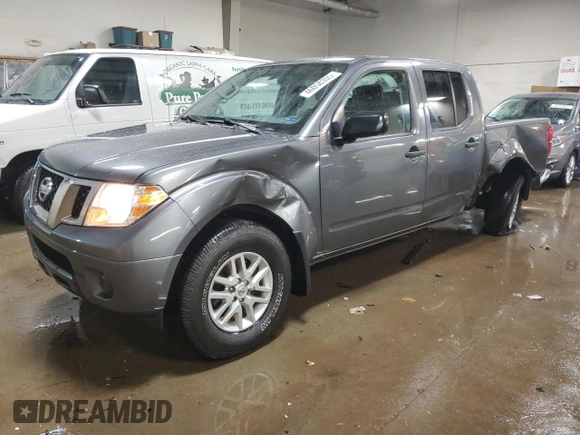 2019 Nissan Frontier Pro-4X with VIN 1N6DD0EV9KN794865, listed as a Copart auction lot 46058355 with 106,778 mi miles and Salvage title. Bid and sale history available at DreamBid. Image 1.