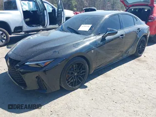 2023 Lexus IS 500 F Sport Performance z VIN JTHAP1D25P5003215, wystawiony jako IAAI lot #41709746 z przebiegiem 20 585 mil mil oraz . Historia ofert i sprzedaży dostępna na DreamBid. Obrazek 18.