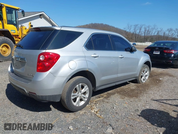 2013 Chevrolet Equinox LS with VIN 2GNALBEK4D1146825, listed as a IAAI auction lot 41931846 with 112,534 mi miles and . Bid and sale history available at DreamBid. Image 4.