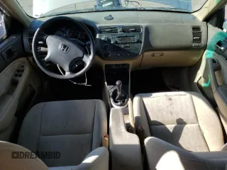 2003 Honda Civic EX with VIN 2HGES25773H569172, listed as a Copart auction lot 45013615 with 293,902 mi miles and Salvage Title. Bid and sale history available at DreamBid. Image 8.