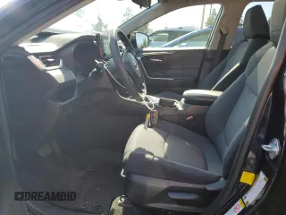 2019 Toyota RAV4 XLE with VIN JTMW1RFV8KD012701, listed as a Copart auction lot 54642105 with 25,747 mi miles and Salvage Title. Bid and sale history available at carsss.com. Image 7.