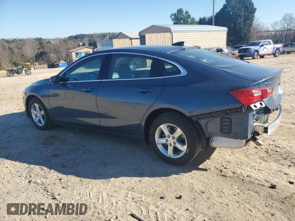 2024 Chevrolet Malibu LS with VIN 1G1ZC5ST1RF129600, listed as a Copart auction lot 47287895 with 9,453 mi miles and Salvage Title. Bid and sale history available at DreamBid. Image 2.