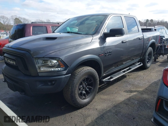 2017 Ram 1500 Rebel z VIN 1C6RR7YT0HS784756, wystawiony jako IAAI lot #41543549 z przebiegiem 146 727 mil mil oraz . Historia ofert i sprzedaży dostępna na DreamBid. Obrazek 2.