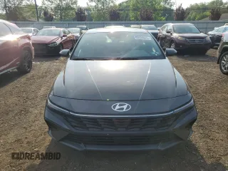 2024 Hyundai Elantra SEL with VIN KMHLS4DG7RU748901, listed as a Copart auction lot 59608625 with 21,072 mi miles and Salvage title. Bid and sale history available at DreamBid. Image 5.