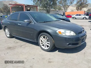 2013 Chevrolet Impala LTZ with VIN 2G1WC5E34D1222643, listed as a IAAI auction lot 41885679 with 118,898 mi miles and . Bid and sale history available at DreamBid. Image 1.