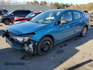 2019 Subaru Impreza with VIN 4S3GTAA66K1745654, listed as a Copart auction lot 84204604 with 45,767 mi miles and Salvage Title. Bid and sale history available at carsss.com. Image 1.