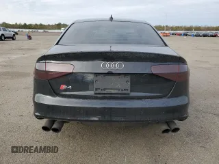 2016 Audi S4 Premium Plus with VIN WAUBGAFL3GA001706, listed as a Copart auction lot 87607535 with 125,466 mi miles and Salvage Title. Bid and sale history available at carsss.com. Image 6.