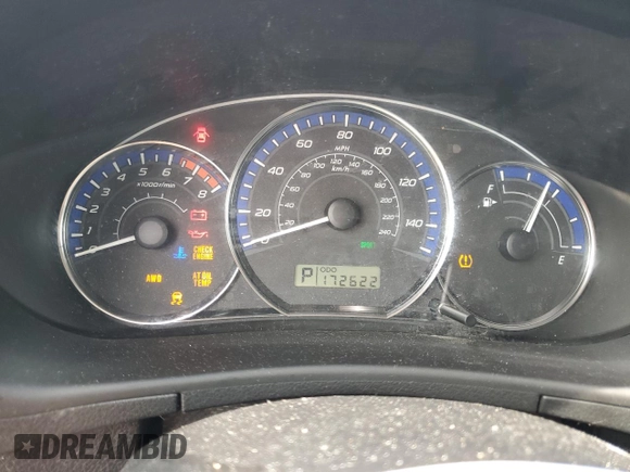 2012 Subaru Forester X Premium с VIN JF2SHBDC5CH417655, выставлен на аукционе Copart как лот 65363435 с пробегом 172 622 миль миль и Чистый • Clean title. История ставок и продаж доступна на DreamBid. Изображение 9.