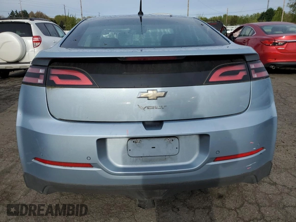 2014 Chevrolet Volt with VIN 1G1RF6E42EU173628, listed as a Copart auction lot 52134665 with 68,145 mi miles and Salvage Title. Bid and sale history available at DreamBid. Image 6.
