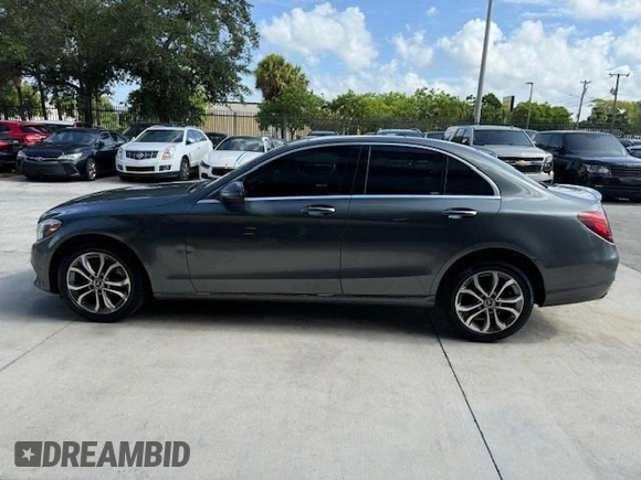 2017 Mercedes-Benz C 300 with VIN 55SWF4KB4HU214841, listed as a Copart auction lot 49930075 with 162,210 mi miles and Salvage Title. Bid and sale history available at carsss.com. Image 12.