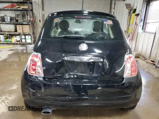 2015 FIAT 500 Pop with VIN 3C3CFFAR5FT501672, listed as a Copart auction lot 52784455 with 63,635 mi miles and Salvage Title. Bid and sale history available at carsss.com. Image 6.