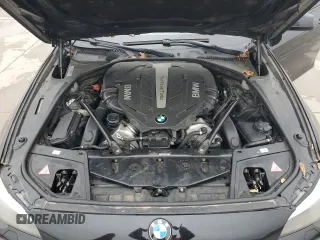 2012 BMW 5 Series 550i with VIN WBAFR9C58CDX78939, listed as a Copart auction lot 44318425 with 136,769 mi miles and Clean Title. Bid and sale history available at carsss.com. Image 11.