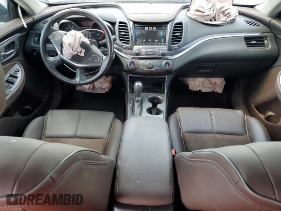 2015 Chevrolet Impala LT with VIN 2G1125S34F9133208, listed as a Copart auction lot 60627725 with 53,373 mi miles and Salvage title. Bid and sale history available at DreamBid. Image 8.