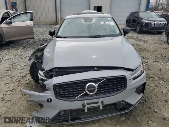 2024 Volvo S60 Core Dark Theme with VIN 7JRL12FK6RG315194, listed as a Copart auction lot 50794865 with Not provided miles and Non repairable. Bid and sale history available at DreamBid. Image 5.