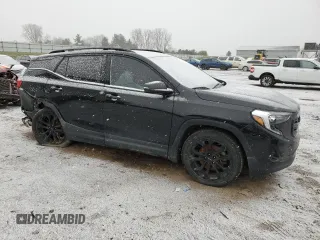 2019 GMC Terrain SLT with VIN 3GKALVEX1KL364713, listed as a Copart auction lot 85203964 with 138,134 mi miles and Salvage Title. Bid and sale history available at carsss.com. Image 4.