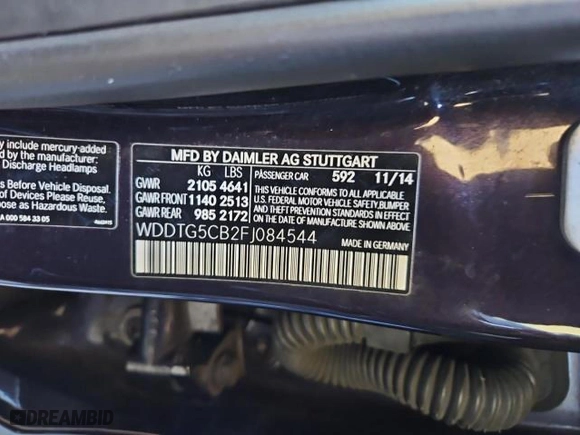 2015 Mercedes-Benz GLA-Class GLA 45 AMG with VIN WDDTG5CB2FJ084544, listed as a Copart auction lot 43177575 with NaN miles and Clean Title. Bid and sale history available at carsss.com. Image 10.