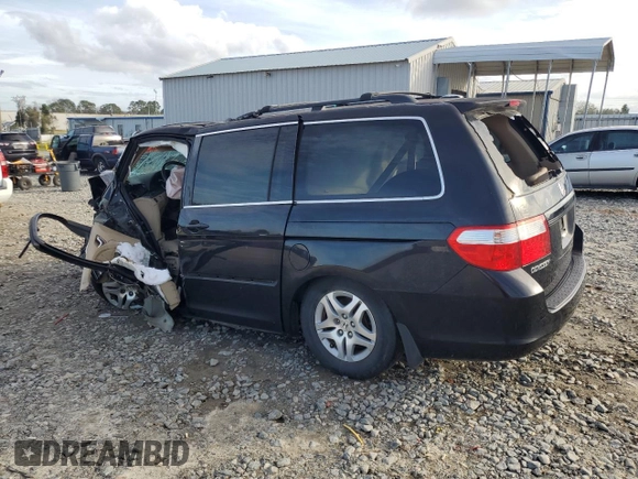 2007 Honda Odyssey EX-L with VIN 5FNRL38757B070106, listed as a Copart auction lot 79815514 with 0 mi miles and Non Repairable. Bid and sale history available at carsss.com. Image 2.