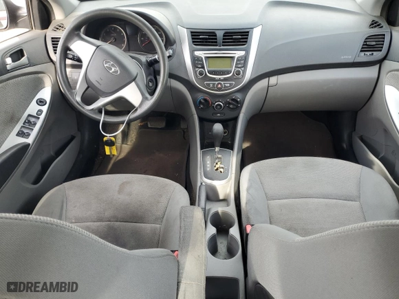 2012 Hyundai Accent GLS with VIN KMHCT4AE2CU196733, listed as a Copart auction lot 52626115 with 237,211 mi miles and Salvage Title. Bid and sale history available at carsss.com. Image 8.
