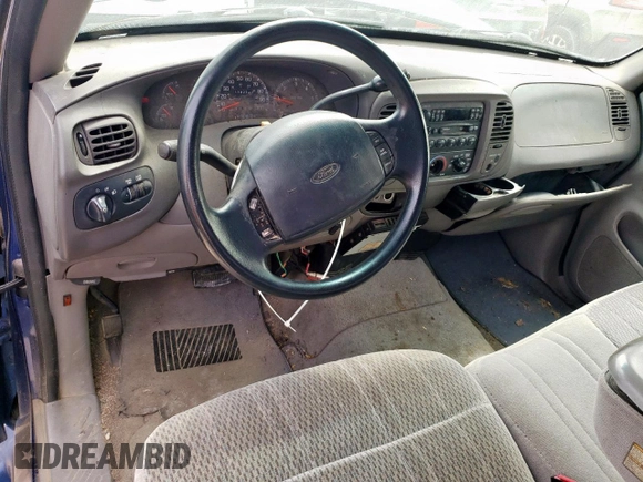 1997 Ford F-150 with VIN 1FTDX17W2VKC63910, listed as a Copart auction lot 53632135 with 178,224 mi miles and Salvage title. Bid and sale history available at DreamBid. Image 8.