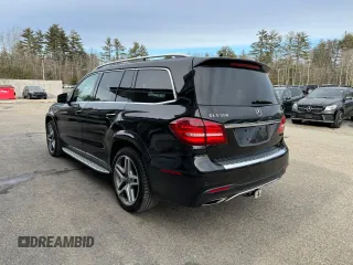 2017 Mercedes-Benz GLS 550 with VIN 4JGDF7DE7HA911930, listed as a Copart auction lot 43680344 with 160,020 mi miles and . Bid and sale history available at DreamBid. Image 3.