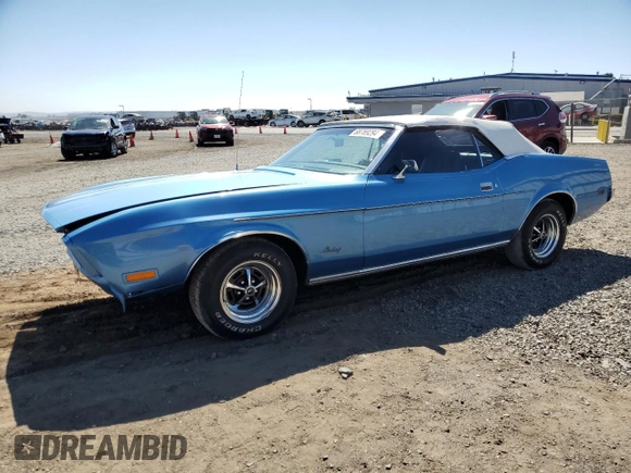 1973 Ford Mustang z VIN 3F03F241049, wystawiony jako Copart lot #68769294 z przebiegiem 82 685 mil mil oraz Szkoda całkowita • Salvage title. Historia ofert i sprzedaży dostępna na DreamBid. Obrazek 1.