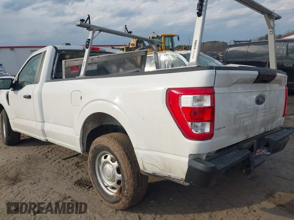 2022 Ford F-150 XL with VIN 1FTMF1CB2NKD95281, listed as a IAAI auction lot 41684433 with 1 mi miles. Bid and sale history available at carsss.com. Image 18.