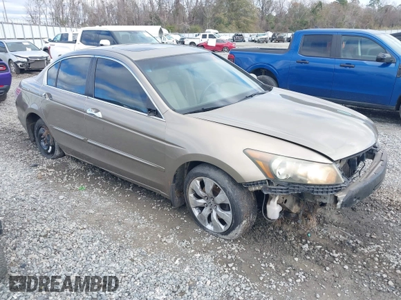 2008 Honda Accord EX-L z VIN 1HGCP36868A005038, wystawiony jako IAAI lot #41258761 z przebiegiem 211 329 mil mil oraz . Historia ofert i sprzedaży dostępna na DreamBid. Obrazek 1.