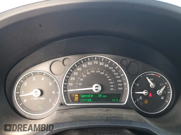 2010 Saab 9-3 Aero z VIN YS3FC4CYXA1616254, wystawiony jako Copart lot #52426505 z przebiegiem 247 788 mil mil oraz Szkoda całkowita • Salvage title. Historia ofert i sprzedaży dostępna na DreamBid. Obrazek 9.