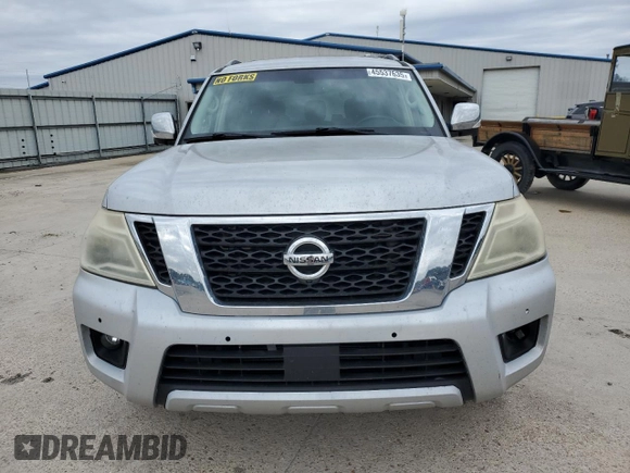 2017 Nissan Armada SL with VIN JN8AY2ND6H9007843, listed as a Copart auction lot 45537635 with 145,579 mi miles and Clean Title. Bid and sale history available at carsss.com. Image 5.