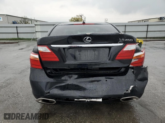 2011 Lexus LS 460 z VIN JTHBL5EF3B5103427, wystawiony jako Copart lot #47878475 z przebiegiem 72 292 mil mil oraz Szkoda całkowita • Salvage title. Historia ofert i sprzedaży dostępna na DreamBid. Obrazek 6.