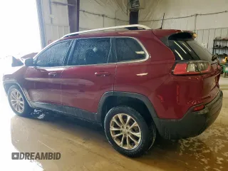 2019 Jeep Cherokee Latitude z VIN 1C4PJLCB5KD297420, wystawiony jako Copart lot #57666925 z przebiegiem 85 640 mil mil oraz Czysty tytuł • Clean title. Historia ofert i sprzedaży dostępna na DreamBid. Obrazek 2.
