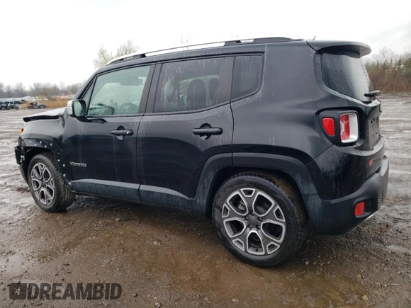 2015 Jeep Renegade Limited with VIN ZACCJADT1FPB46446, listed as a Copart auction lot 52746485 with 93,378 mi miles and Salvage Title. Bid and sale history available at DreamBid. Image 2.