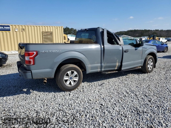 2020 Ford F-150 XL with VIN 1FTEX1CP1LKD36913, listed as a Copart auction lot 46080505 with 145,195 mi miles and Salvage title. Bid and sale history available at DreamBid. Image 3.