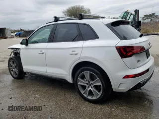 2025 Audi Q5 S line Premium z VIN WA1GAAFY1S2020208, wystawiony jako Copart lot #43335675 z przebiegiem 6319 mil mil oraz Tytuł czysty. Historia ofert i sprzedaży dostępna na DreamBid. Obrazek 2.