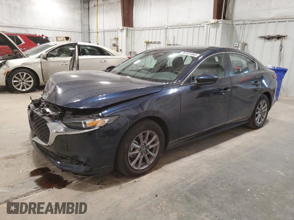 2024 Mazda 3 S with VIN 3MZBPAAM7RM416873, listed as a Copart auction lot 78707464 with 9,443 mi miles and Salvage Title. Bid and sale history available at DreamBid. Image 1.