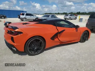2021 Chevrolet Corvette 2LT with VIN 1G1YB3D44M5112278, listed as a Copart auction lot 73729174 with 0 mi miles and Salvage Title. Bid and sale history available at carsss.com. Image 3.