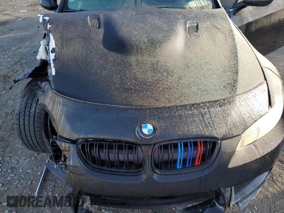 2011 BMW M3 with VIN WBSDX9C53BE583963, listed as a Copart auction lot 43076235 with 69,676 mi miles and Salvage Title. Bid and sale history available at carsss.com. Image 12.